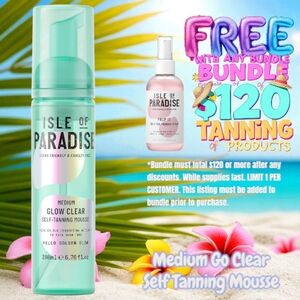 Isle of Paradise Medium Go Clear Self Tanning Mousse